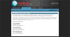 Desktop Screenshot of hjtcentral.com